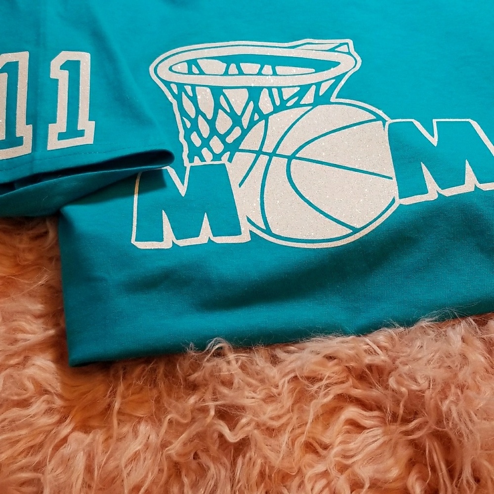 Customized Tshirt - Basketball Mom